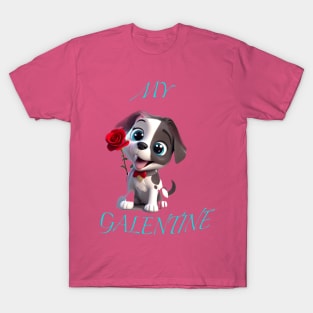 My cute Galentines puppy T-Shirt